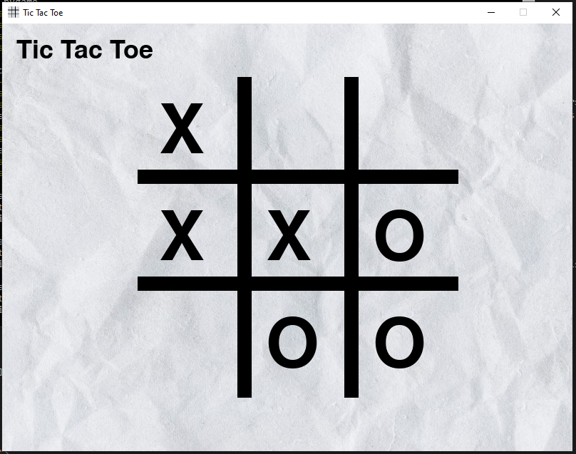 Tic Tac Toe